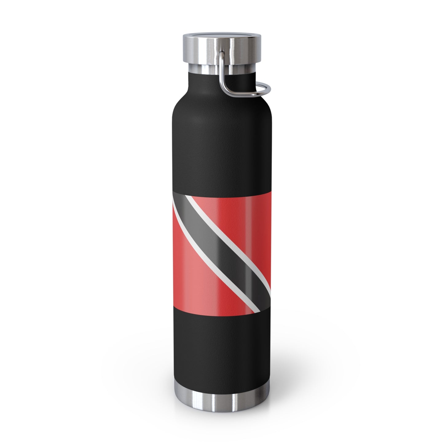 Personalized Trinidad and Tobago Flag Water Bottle Trinidad Flag Products Gift for Trinidadian  Product With Trinidad and Tobago Coat of Arm