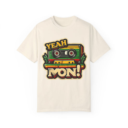 Vintage Reggae Shirt Yeah Mon Jamaica Shirt Reggae Clothing Jamaica Slang