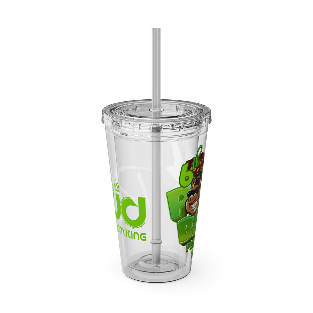 Ras Jd Custom  16oz Tumbler with Straw