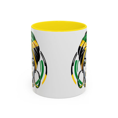 Personalized  Jamaica Women's Coffee Mug (11, 15oz)