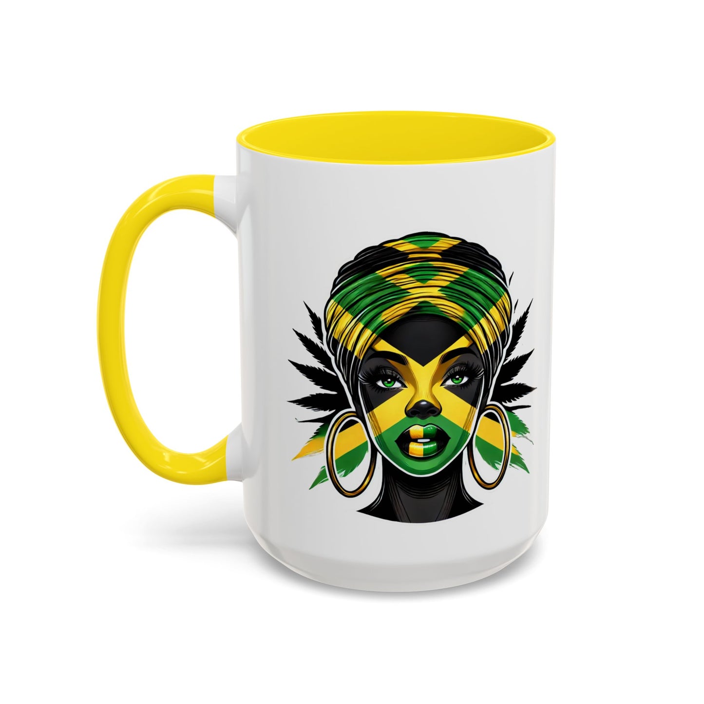 Personalized  Jamaica Women's Coffee Mug (11, 15oz)