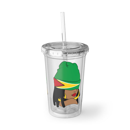 Guyana Flag Cup Guyanese Flag Cup Gift For Guyanese Women Guyanese Gift For Women Guyana Heritage Patriotic Guyana Flag Pride