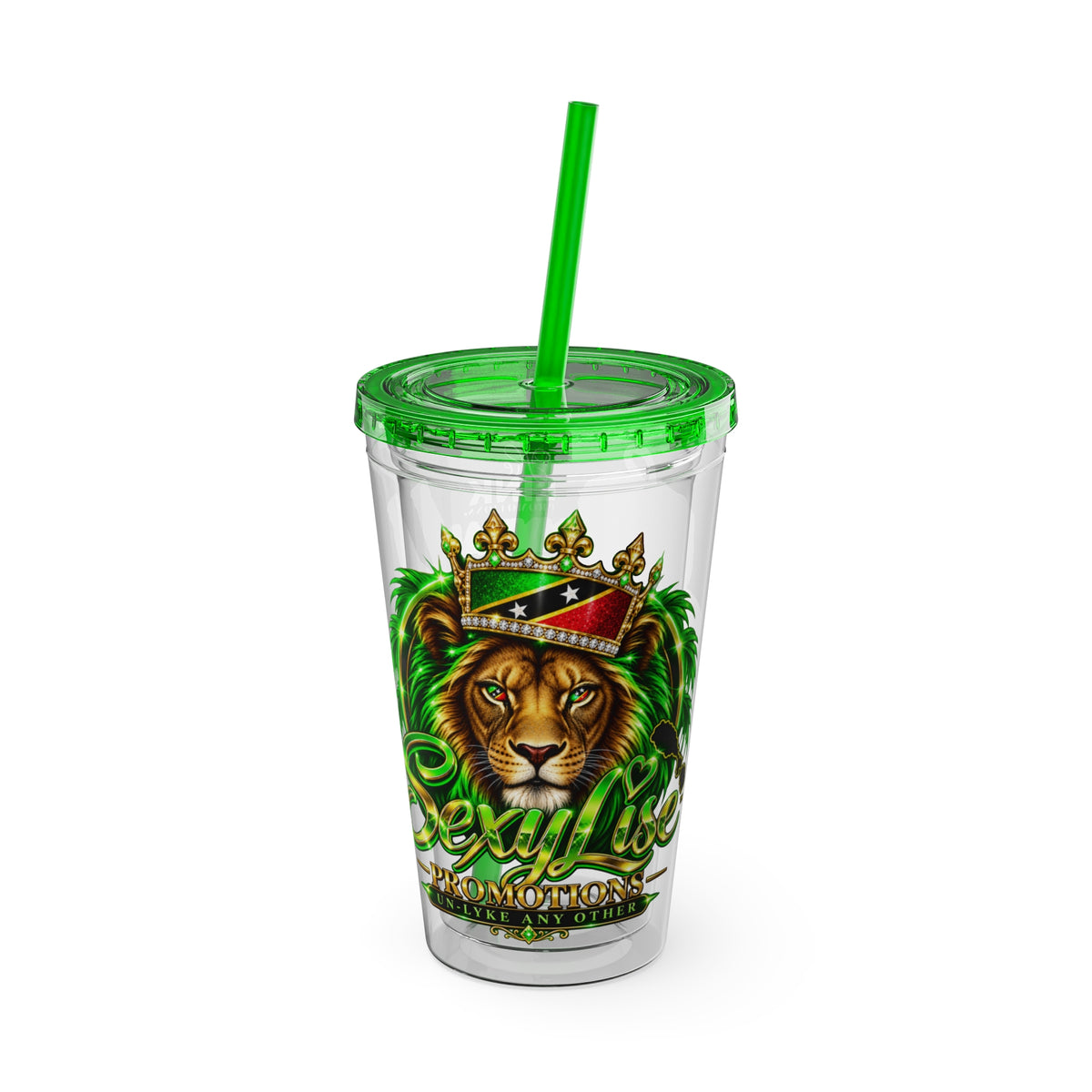 Sexy Lise Custom Pork & Beer Festival 16oz Tumbler with Straw