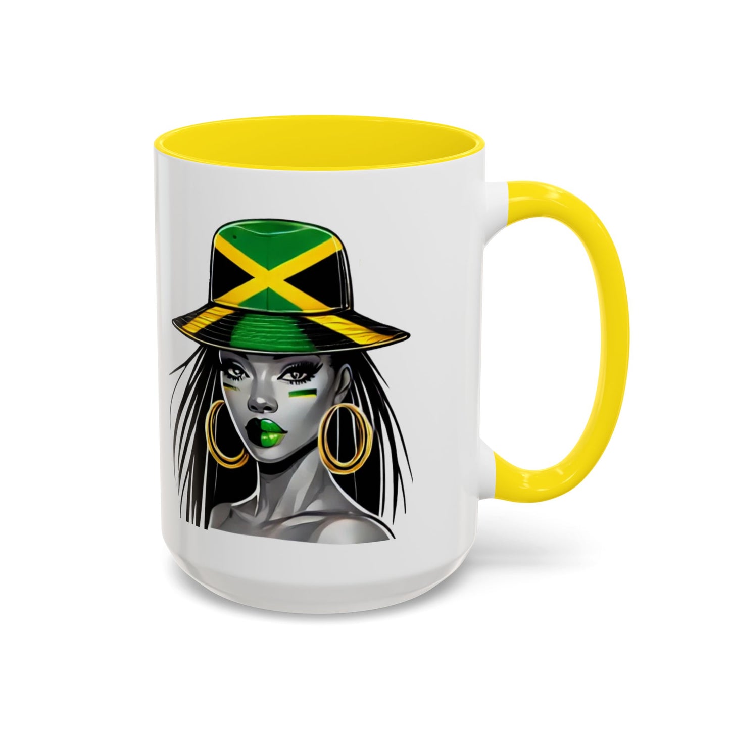 Personalized  Jamaica Women's Coffee Mug (11, 15oz)