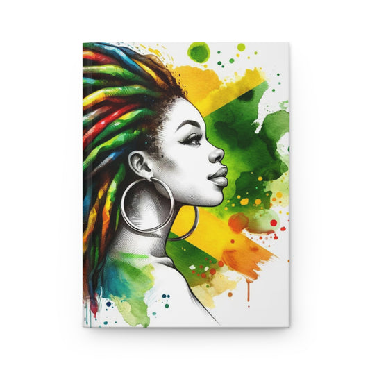 Gift For Jamaican Mom Hardcover Journal Matte Notebook Gift For Jamaican Woman