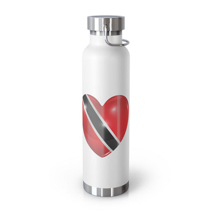 Personalized Trinidad and Tobago Flag Water Bottle Trinidad Flag Products Gift for Trinidadian  Product With Trinidad and Tobago Coat of Arm