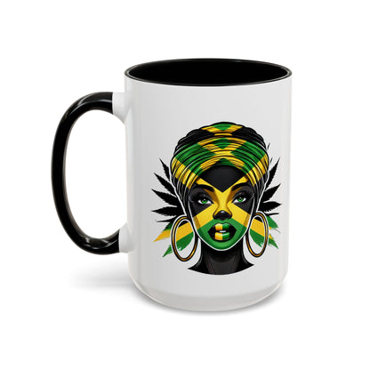 Personalized  Jamaica Women's Coffee Mug (11, 15oz)