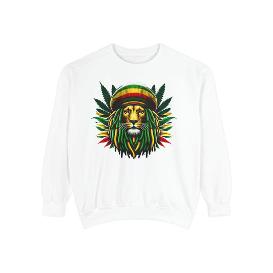Men's Reggae Rasta Lion Head Sweatshirt