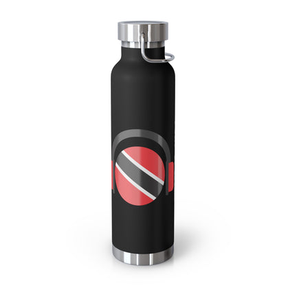 Personalized Gift for Trinidadian Man Trinidad and Tobago Flag Water Bottle Trinidad Flag  Product With Trinidad and Tobago Coat of Arm