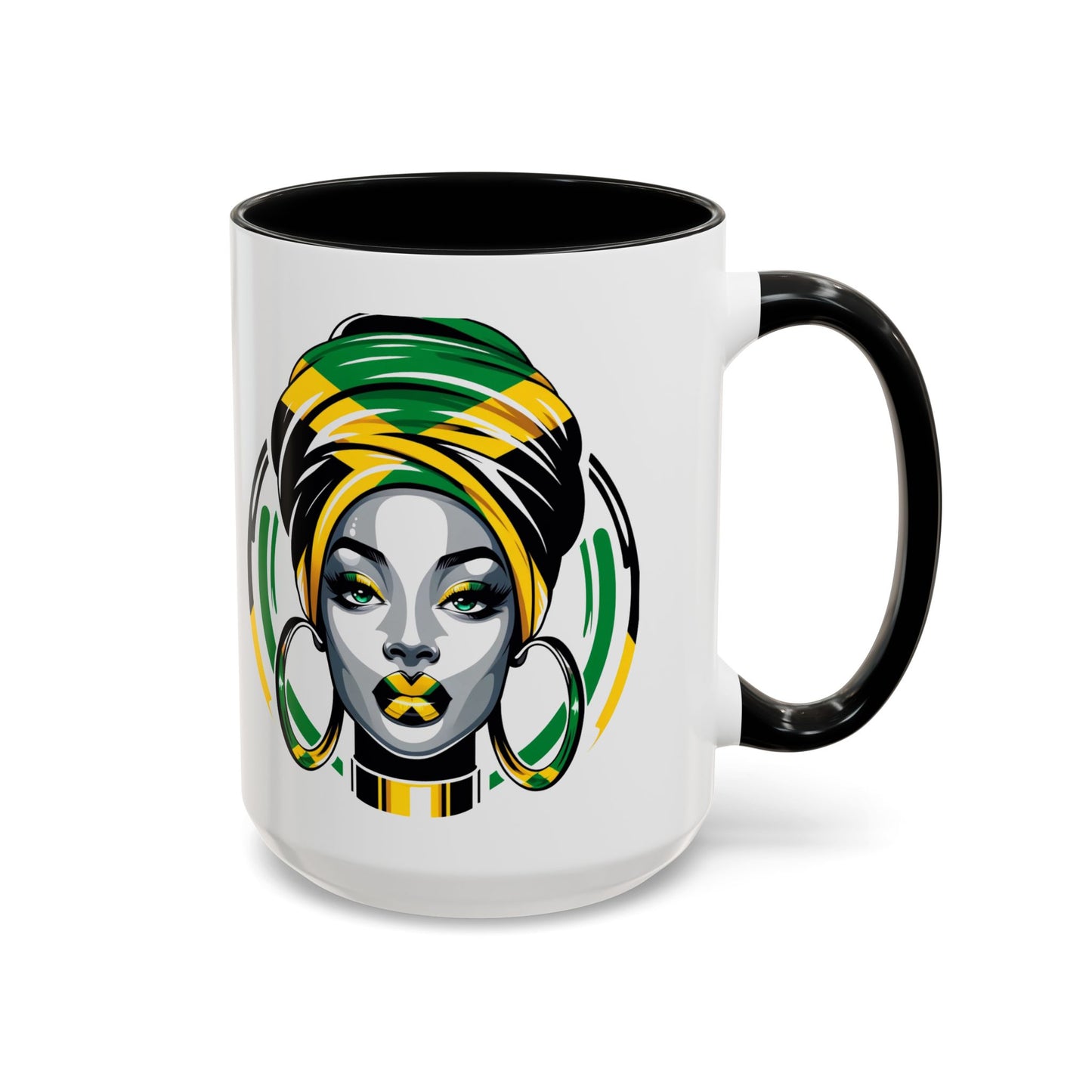 Personalized  Jamaica Women's Coffee Mug (11, 15oz)