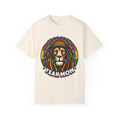 Yeah Mon Reggae Shirt Yeah Mon Jamaica Shirt Reggae Clothing Jamaica Slang Rasta Lion Shirt Rasta Reggae Shirt