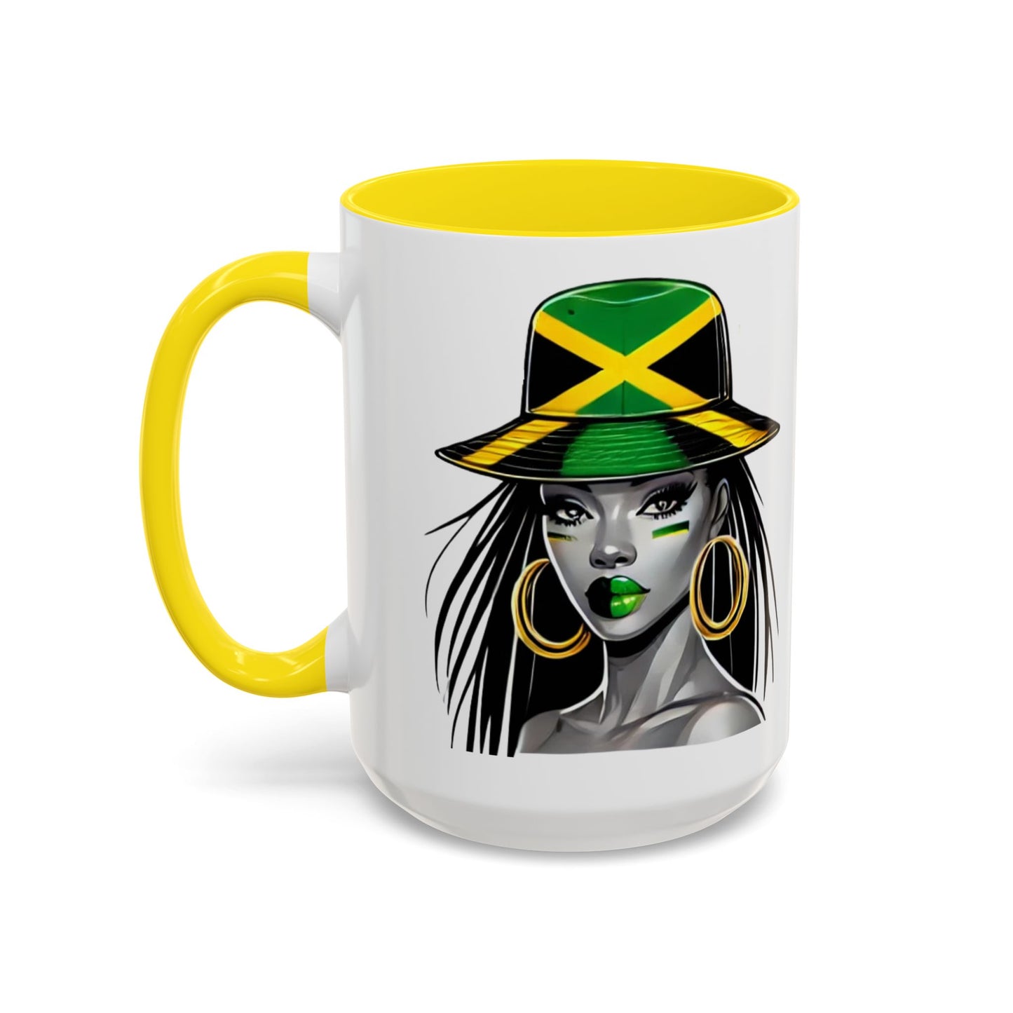 Personalized  Jamaica Women's Coffee Mug (11, 15oz)