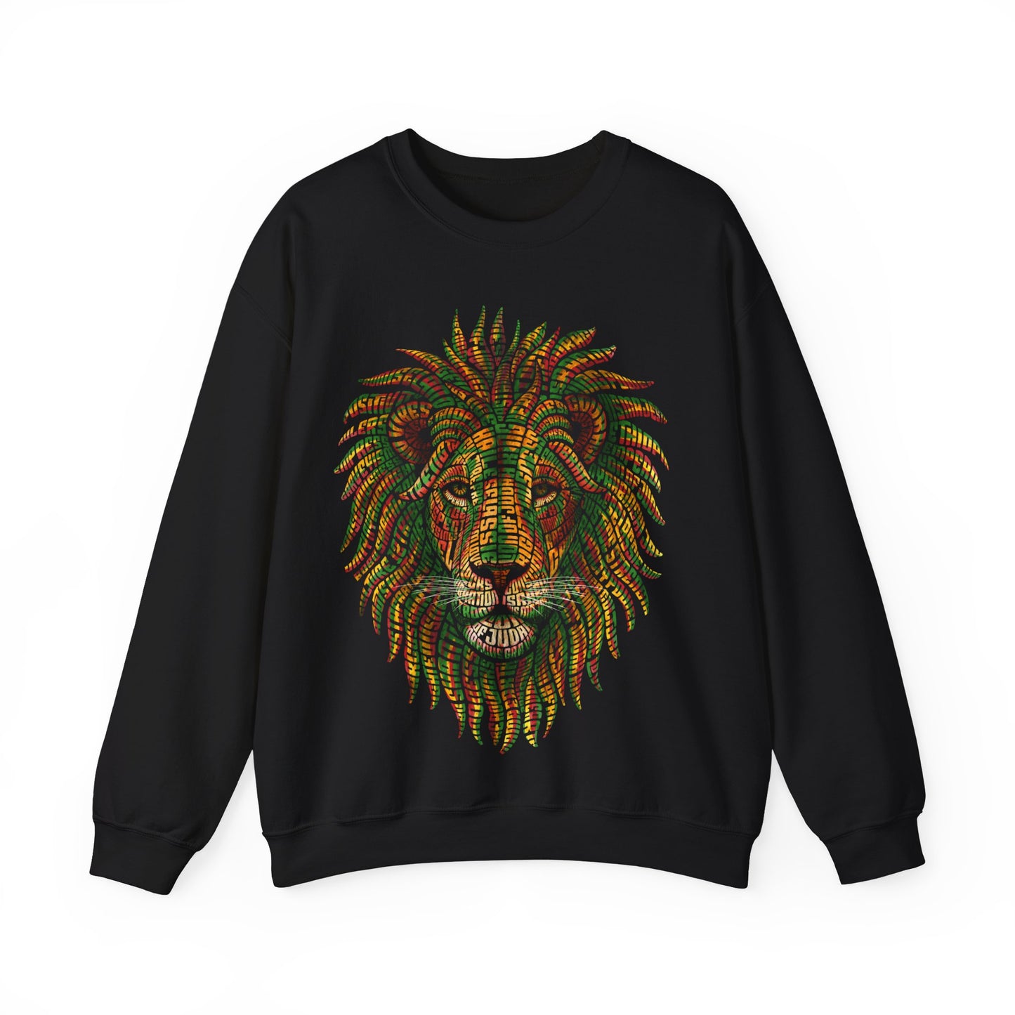 Rasta Sweatshirt Reggae Sweatshirt Rasta Lion of Judah Sweatshirt Reggae Lion Sweatshirt