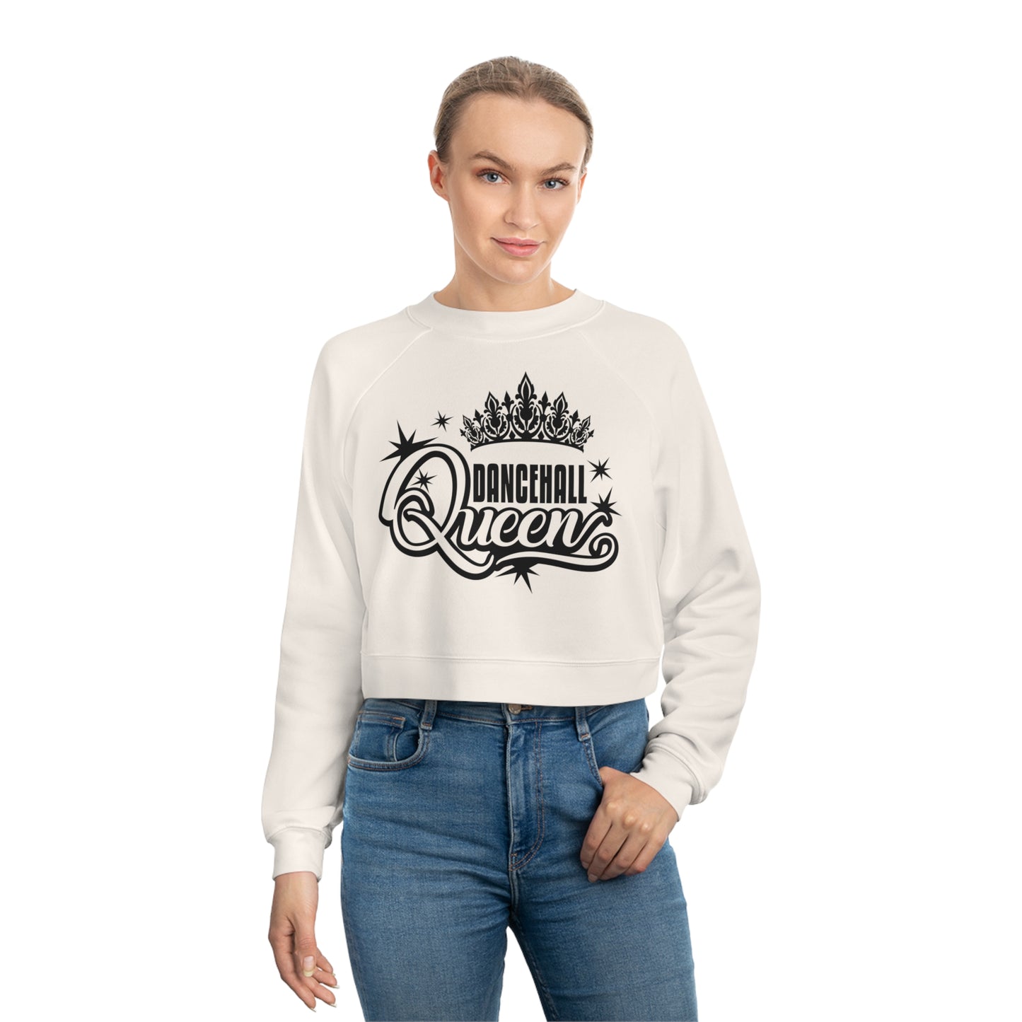 Reggae Sweatshirt Dancehall Queen Crop Sweatshirt