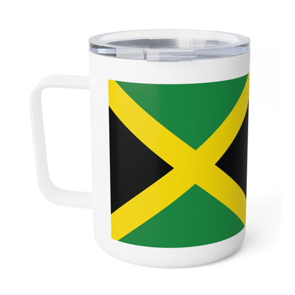 Personalized Jamaica Insulated Coffee Mug, 10oz  Kingston Jamaica Travel Cup