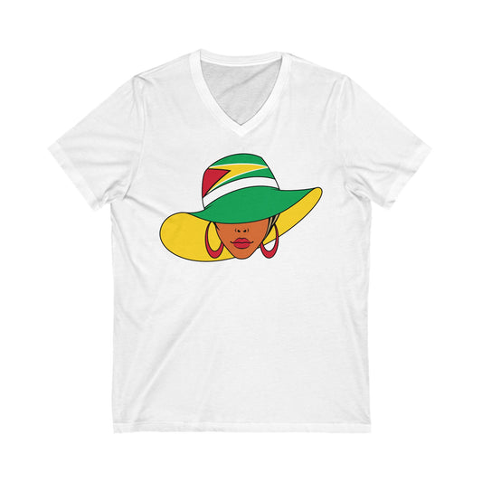 Guyana V-Neck T-Shirt  For Women