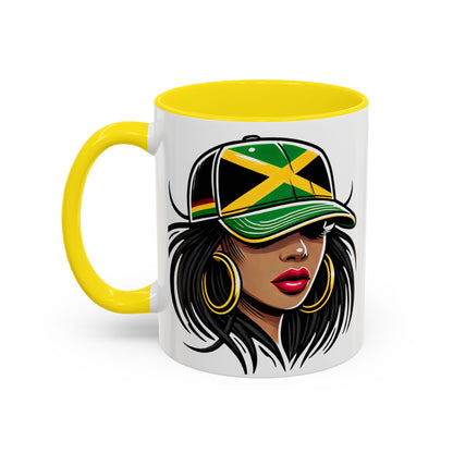 Personalized Jamaica Coffee Mug for Jamaican Woman Personalized Gift Idea For Her