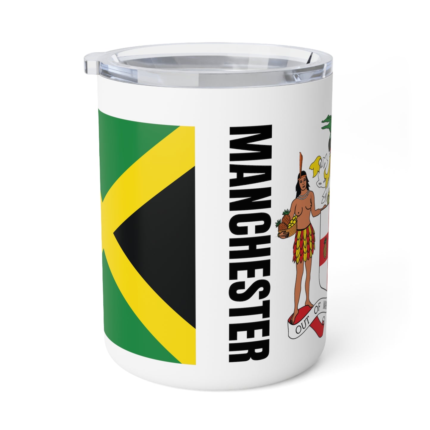 Personalized Jamaica Insulated Coffee Mug, 10oz  Manchester Jamaica Travel Cup