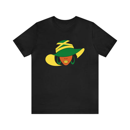 Jamaica Color T Shirt For Women Jamaica Flag Shirt