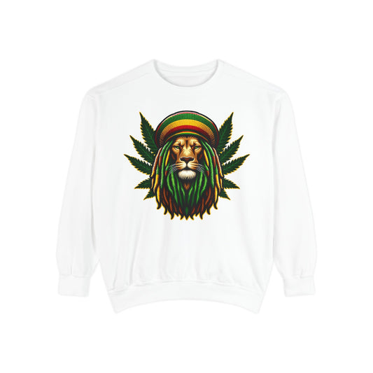 Men's Reggae Rasta Lion Head Sweatshirt