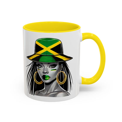 Personalized  Jamaica Women's Coffee Mug (11, 15oz)