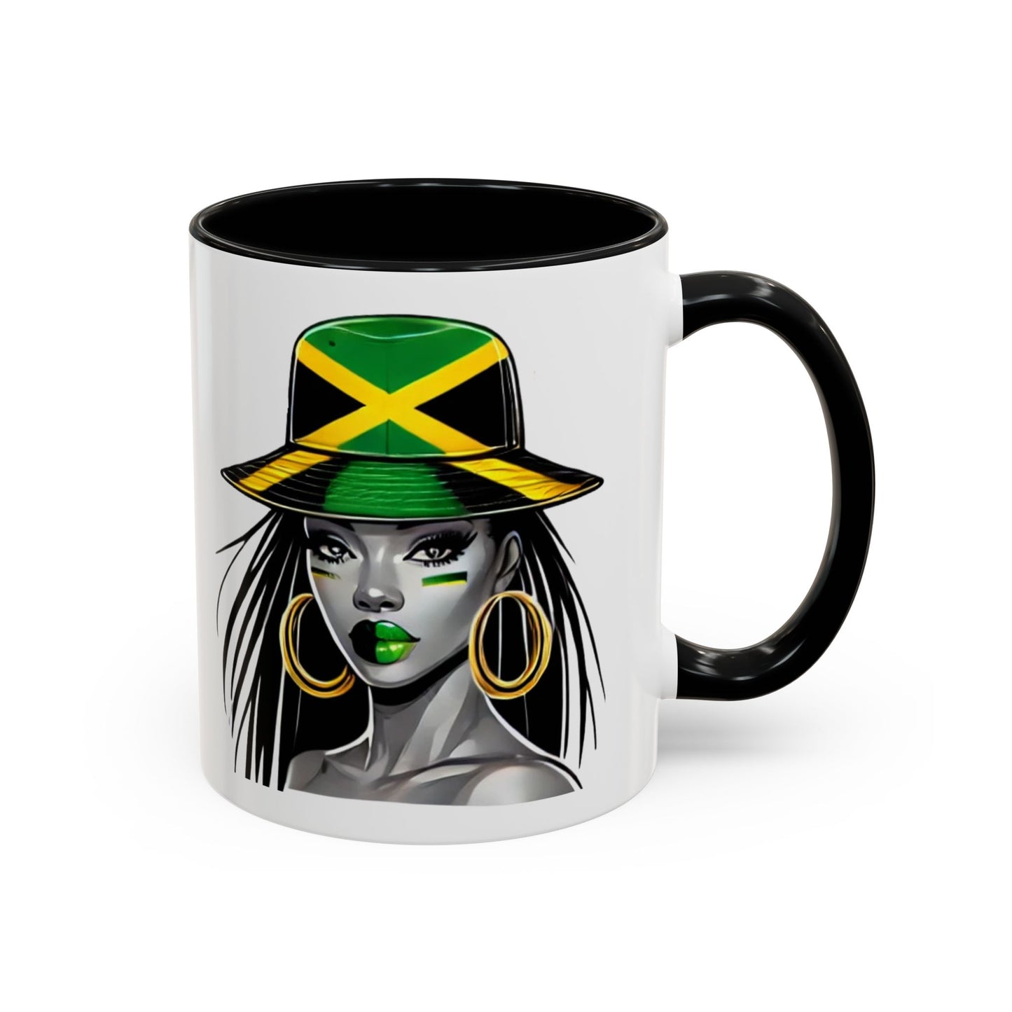 Personalized  Jamaica Women's Coffee Mug (11, 15oz)