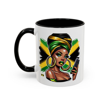 Personalized Jamaica Coffee Mug for Jamaican Woman Personalized Gift Idea