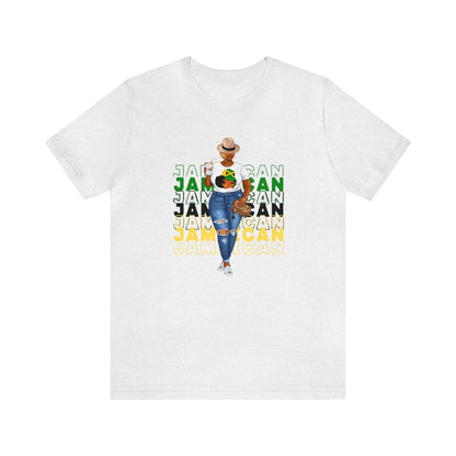 Jamaica Color T Shirt For Women Jamaica Flag Shirt