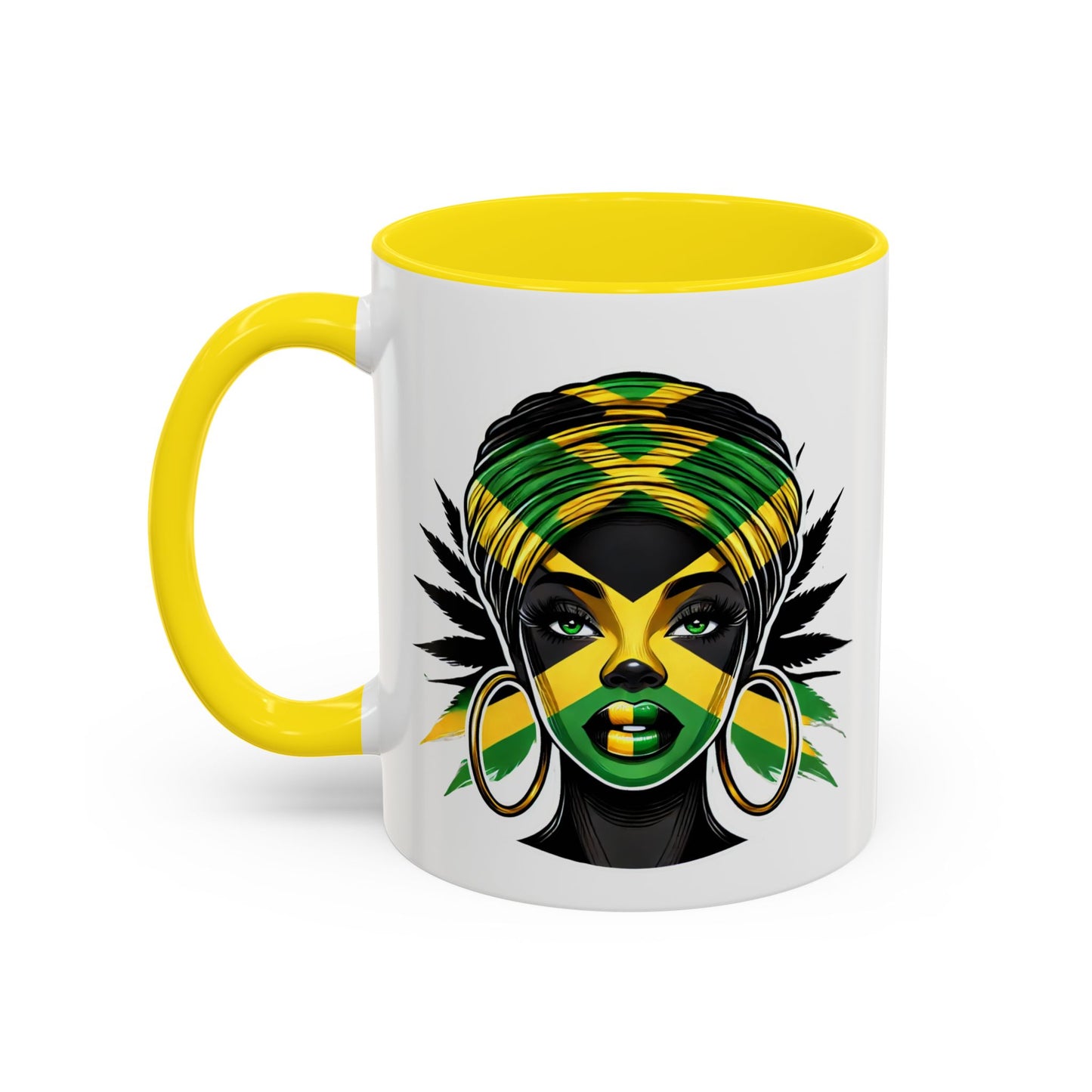 Personalized  Jamaica Women's Coffee Mug (11, 15oz)