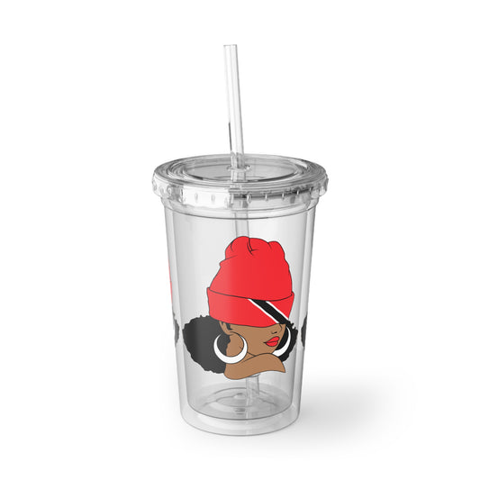 Trinidad Flag Cup Gift For Trinidad Woman Trinidad Heritage Trinidad Roots