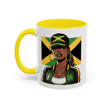 Personalized Jamaica Coffee Mug for Jamaican Woman Personalized Gift Idea For Her