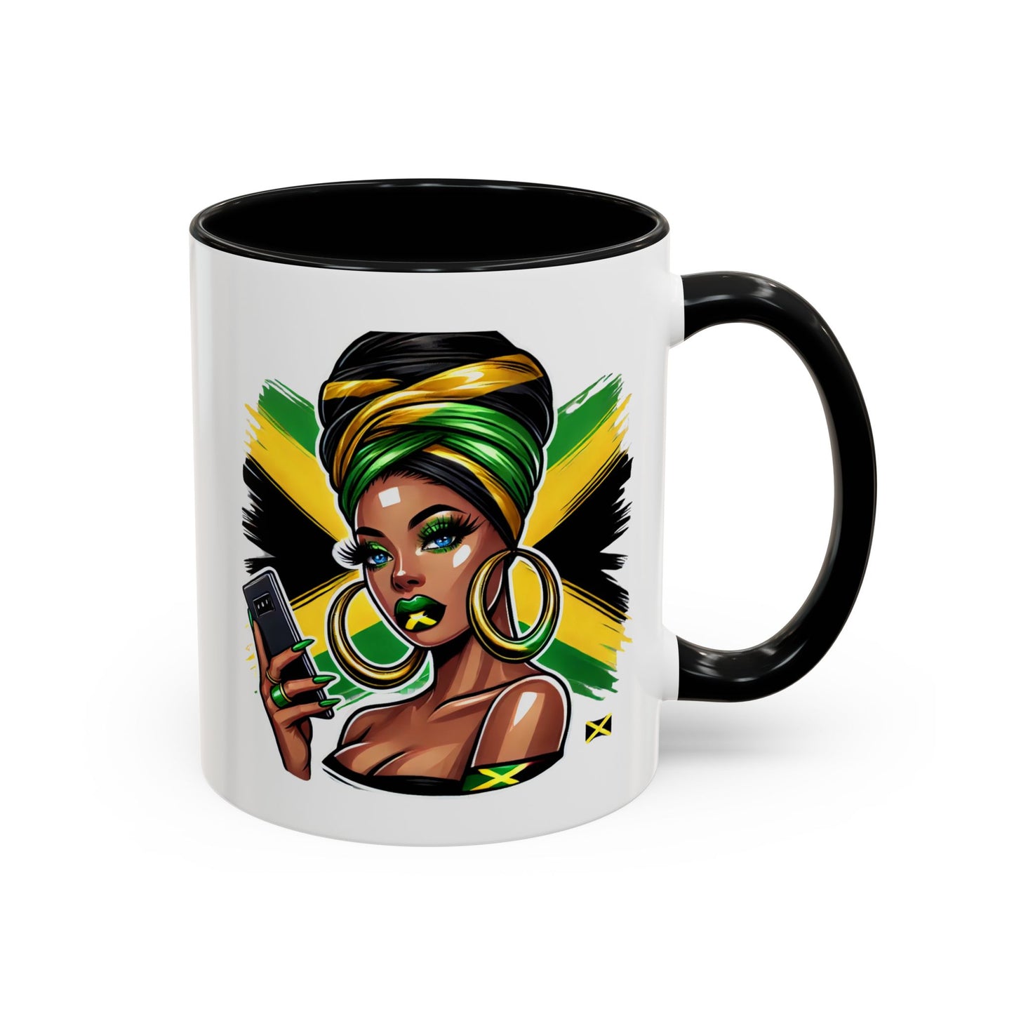 Personalized Jamaica Coffee Mug for Jamaican Woman Personalized Gift Idea