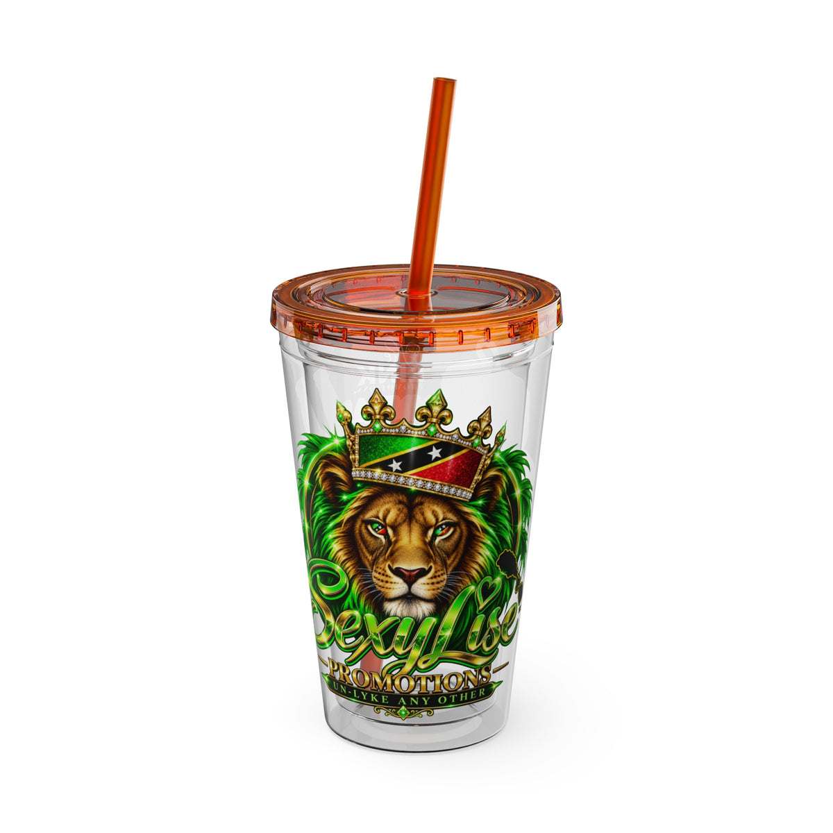 Sexy Lise Custom Pork & Beer Festival 16oz Tumbler with Straw