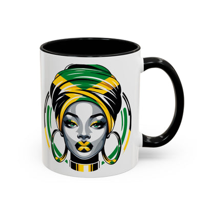 Personalized  Jamaica Women's Coffee Mug (11, 15oz)