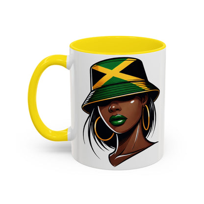 Personalized  Jamaica Women's Coffee Mug (11, 15oz)