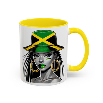 Personalized Jamaica Coffee Mug for Jamaican Woman Personalized Gift Idea