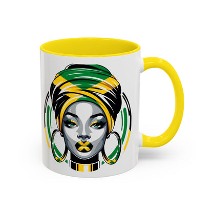 Personalized  Jamaica Women's Coffee Mug (11, 15oz)