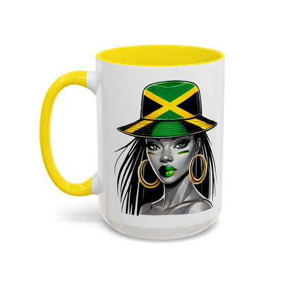 Personalized Jamaica Coffee Mug for Jamaican Woman Personalized Gift Idea