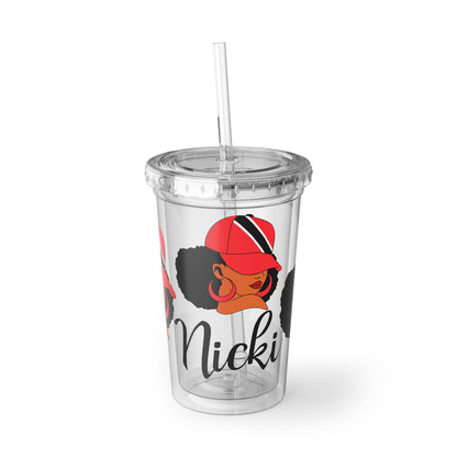 Nicki Trinidad Flag Cup Gift For Trinidad Woman Trinidad Heritage Trinidad Roots