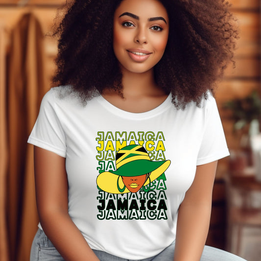 Jamaica Color T Shirt For Women