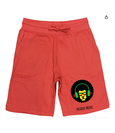 reggae shorts, rasta shorts, lion of judah , 