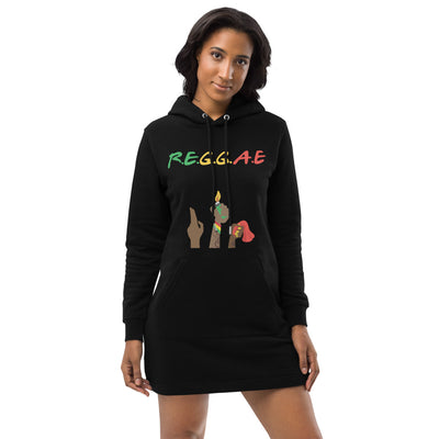 reggae hoodie dress