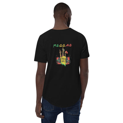 Reggae Pull Up Men's Jersey Curved Hem Tee