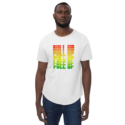 Reggae Pull Up Men's Jersey Curved Hem Tee