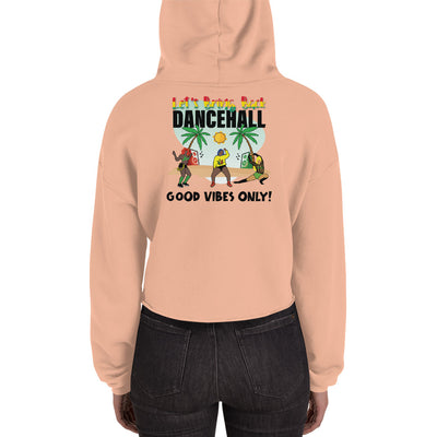 Women's Dancehall Reggae Crop Hoodie